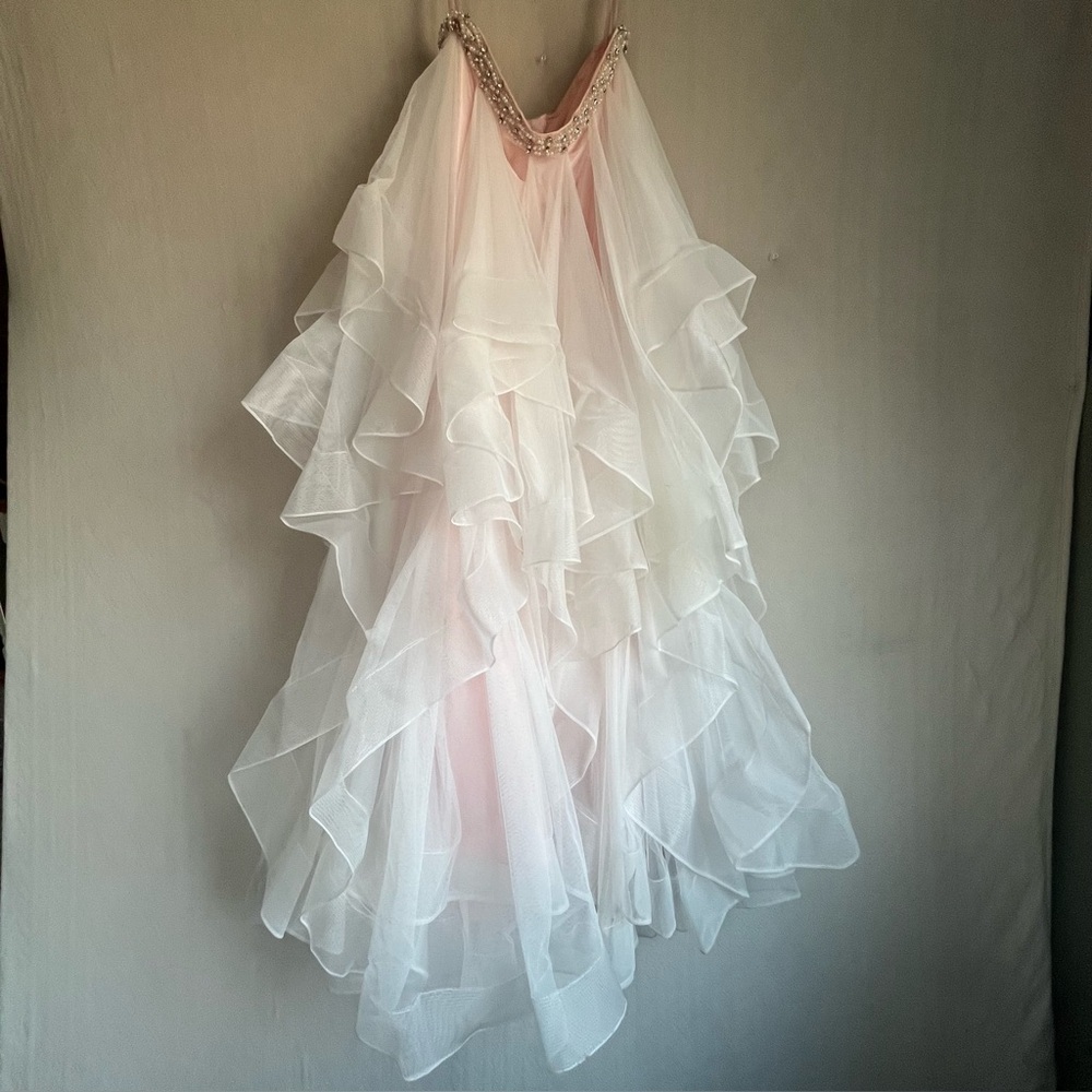 Alyce Maxi Tulle Skirt Beaded Waistband Sz Large